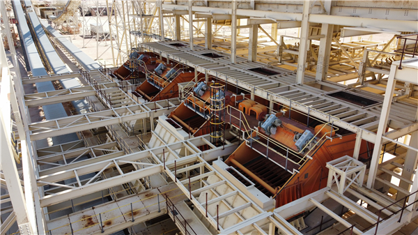 Unused 6,500 Tph Crushing Heap Leach Processing Plant)